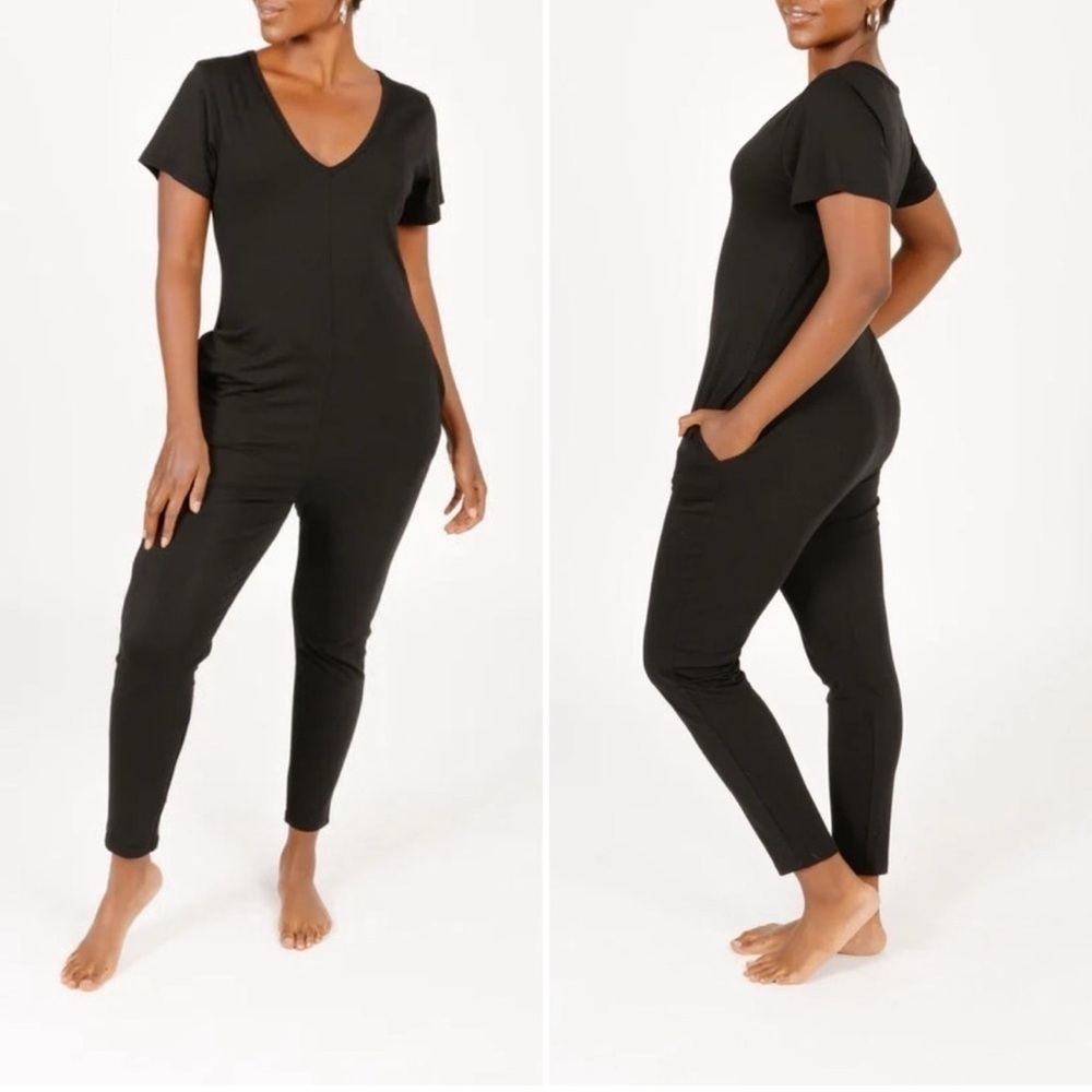 Smash + Tess Sunday Romper with bag (Midnight Black)